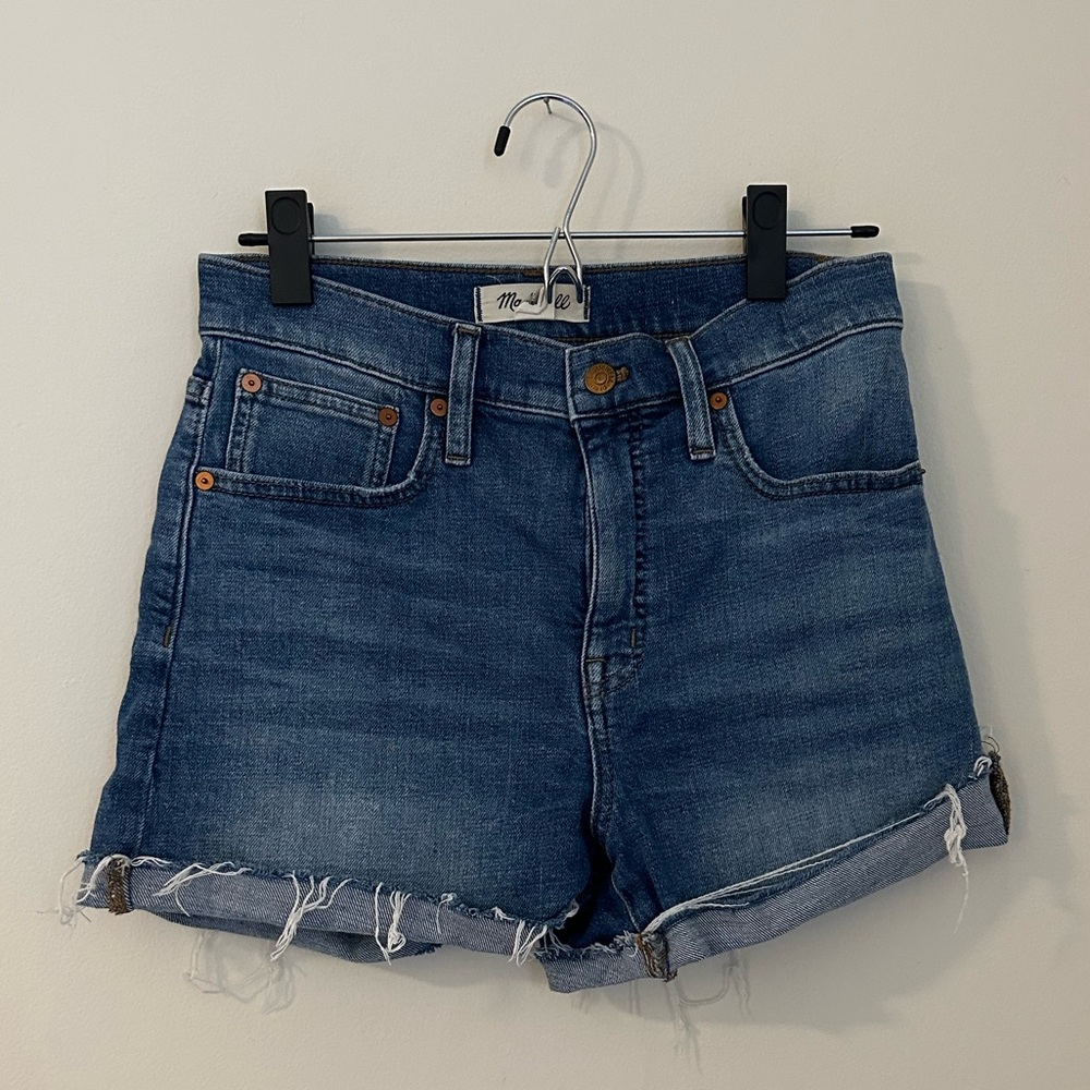 Excellent condition - Madewell High Rise Denim Shorts  Size 26